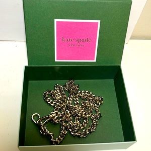 Kate spade light-gold chain